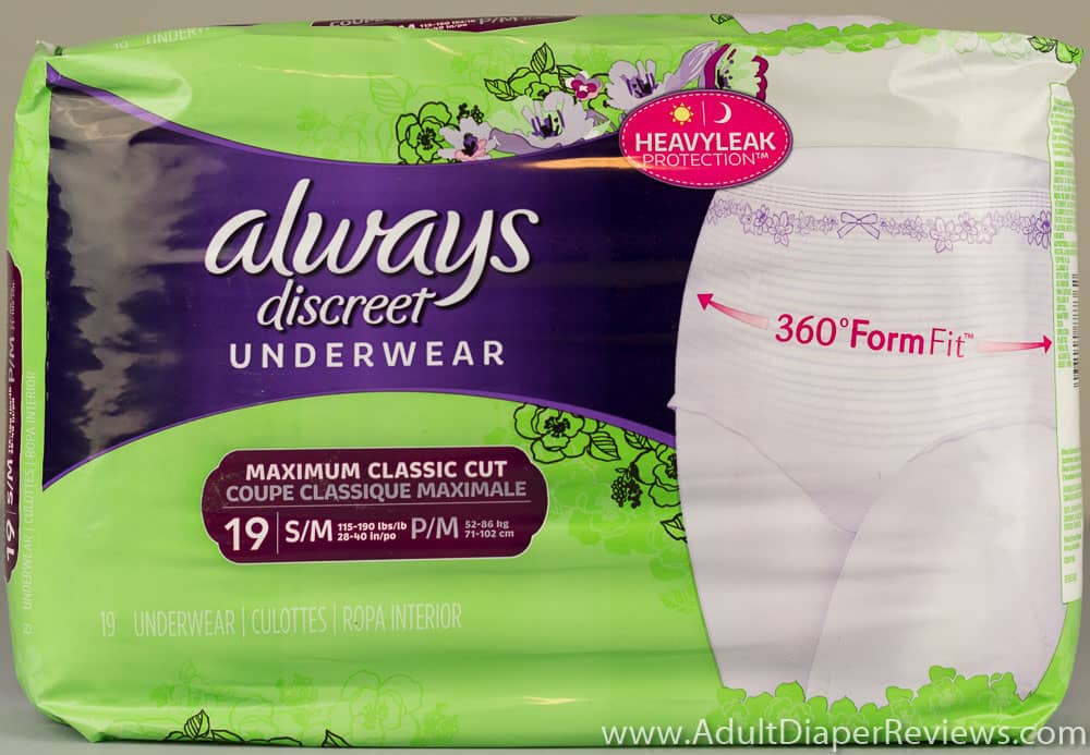 Always Discreet Underwear Small Medium