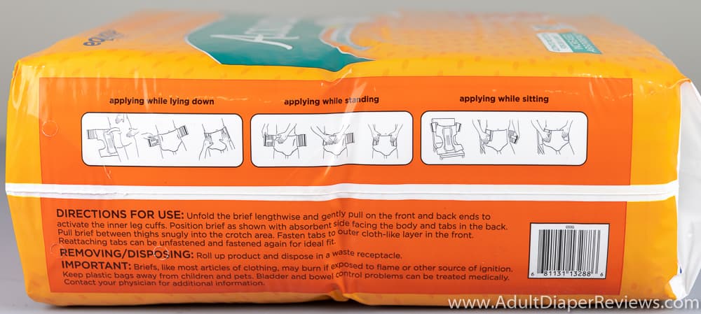 Assurance Briefs Medium Left With UPC