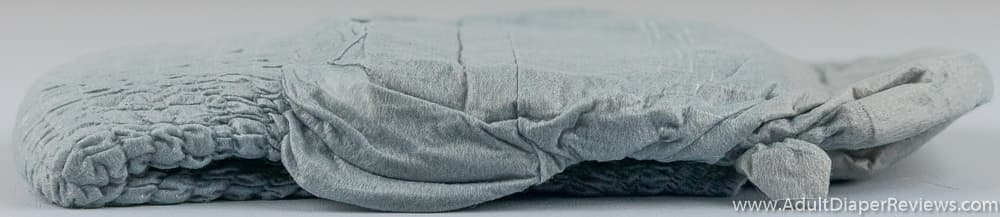 Depend Maximum Underwear Large folded picture showing thickness