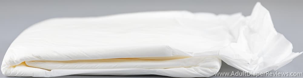 First Quality Briefs folded picture showing thickness