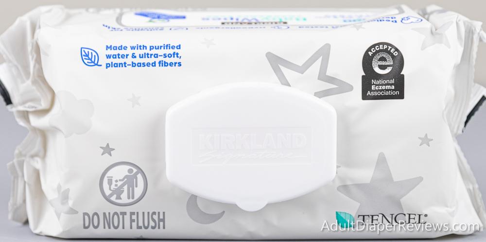 Kirkland Baby Wipes Fragrance Free Bag Front