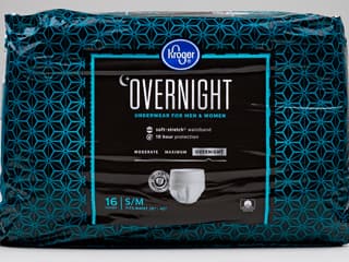 Kroger Adult Incontinence Underwear for Women & Men Overnight