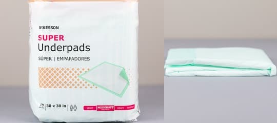 Mckesson Super Underpads Review