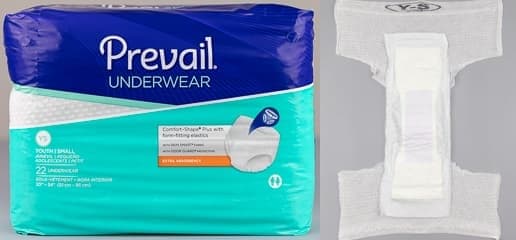 Prevail Incontinence Underwear Size Youth Small Review
